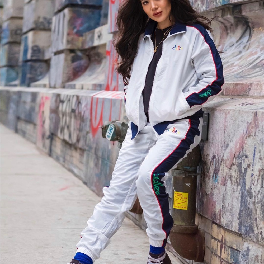 CLOT - Clottee Vintage white matching tracksuit